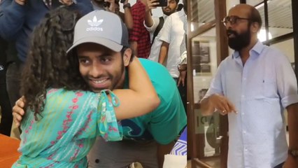 തുറമുഖം കാണാൻ അച്ഛനെയും കൂട്ടി അർജുൻ അശോകൻ എത്തിയപ്പോൾ