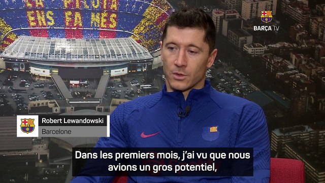 Lewandowski : “J’ai vu que nous avions un gros potentiel”