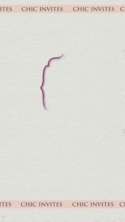 Save The Date - Wedding E Invites - Digital Wedding Invitations - Chic Invites