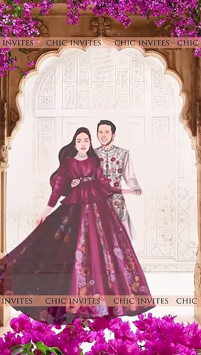 Save The Date Video E Invites - Bespoke Wedding Invitation Designer - Chic Invites