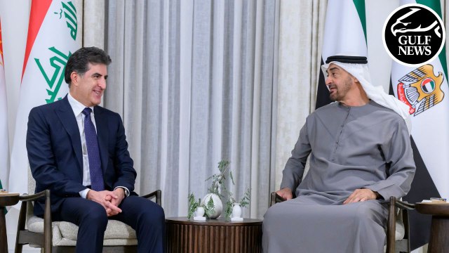 UAE and Iraq's Kurdistan Region Presidents discuss advancing bilateral relations