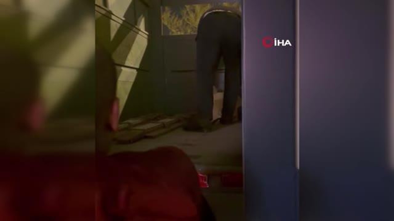 Enkaz altından çıkarılan 'Enkaz' isimli köpek Trabzon'da yeni yuvasına kavuştu