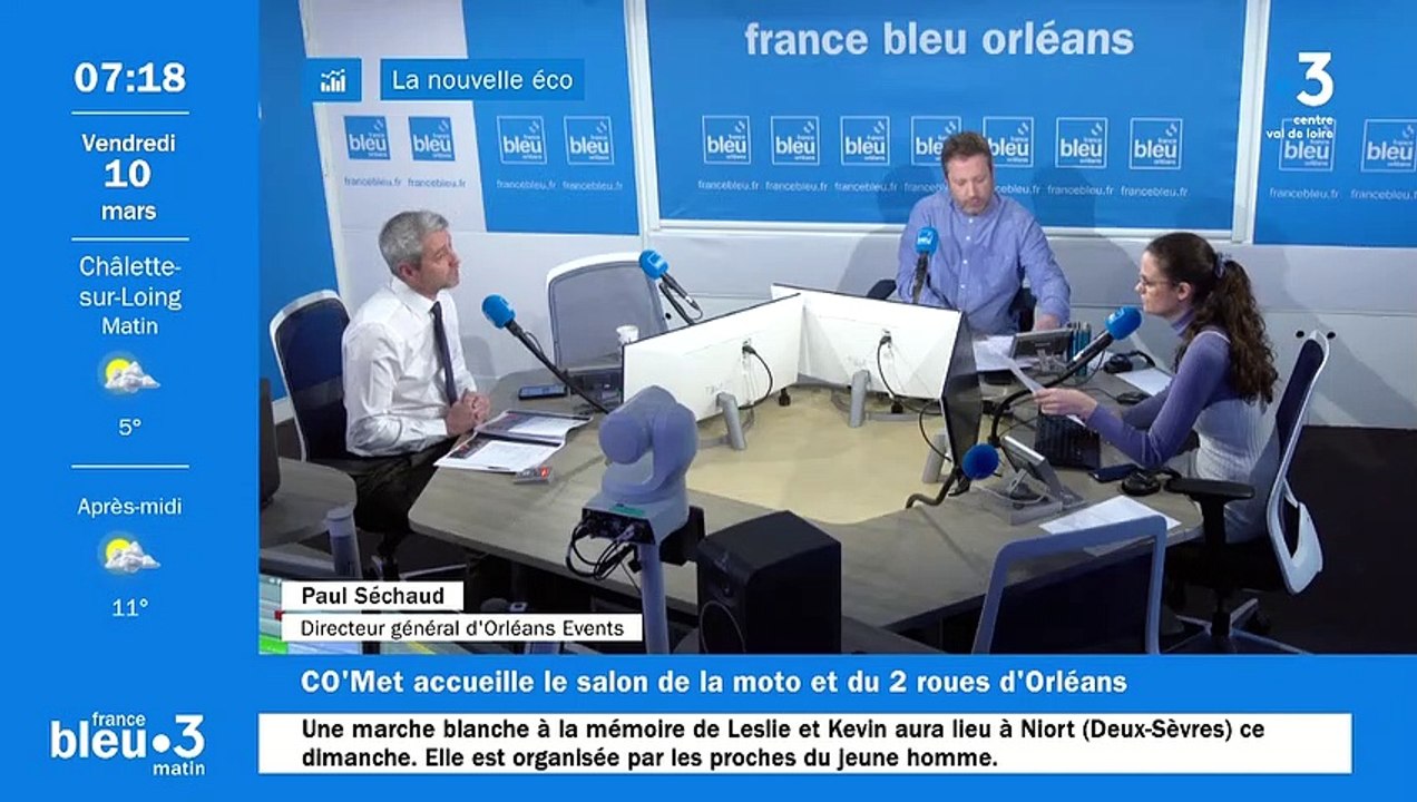 La nouvelle éco : Paul Séchaud, directeur général d'Orléans Events, le gestionnaire de CO'Met