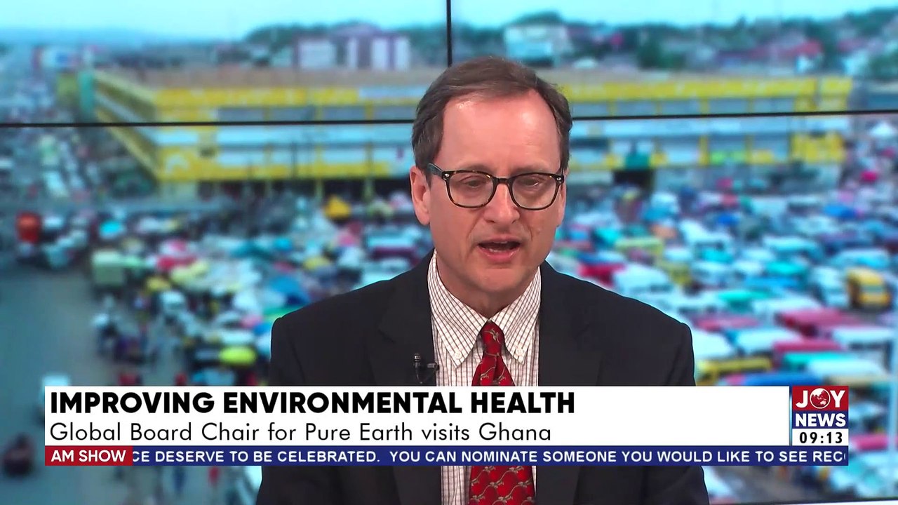 Improving Environmental Health: Global Board Chair for Pure Earth visits Ghana