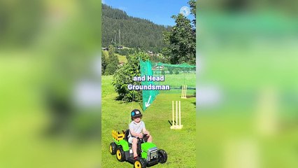 British soldiers beat cricket teams from around the world to win tournament played on a FROZEN LAKE