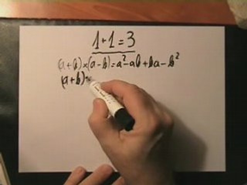 9. Bernard Werber "prouve" que 1 + 1 = 3 !
