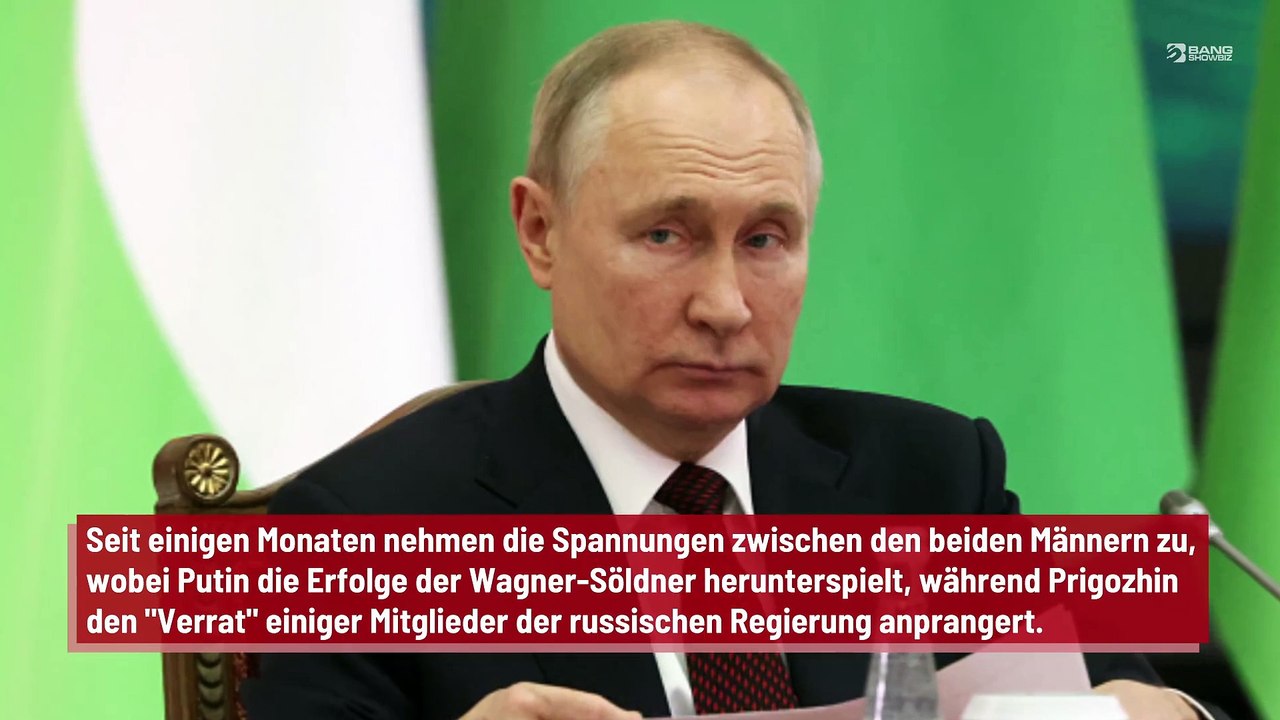 Wladimir Putin schaltet das Telefon des Chefs der Wagner-Gruppe ab