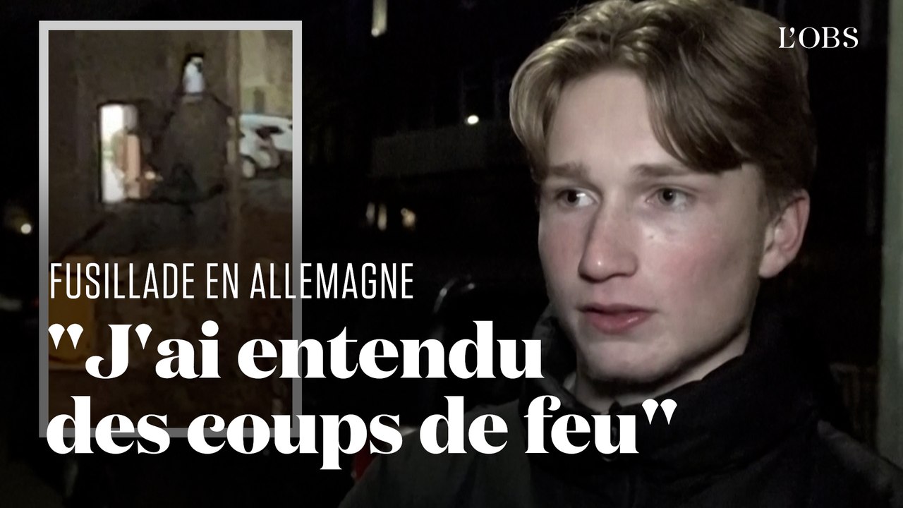 Fusillade à Hambourg : le témoignage d'un riverain qui a filmé le drame depuis sa fenêtre