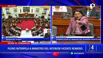 Vicente Romero: presentan moción de censura contra el ministro del Interior