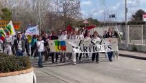Martigues-retraites : le lycée Lurçat  manifeste en ville