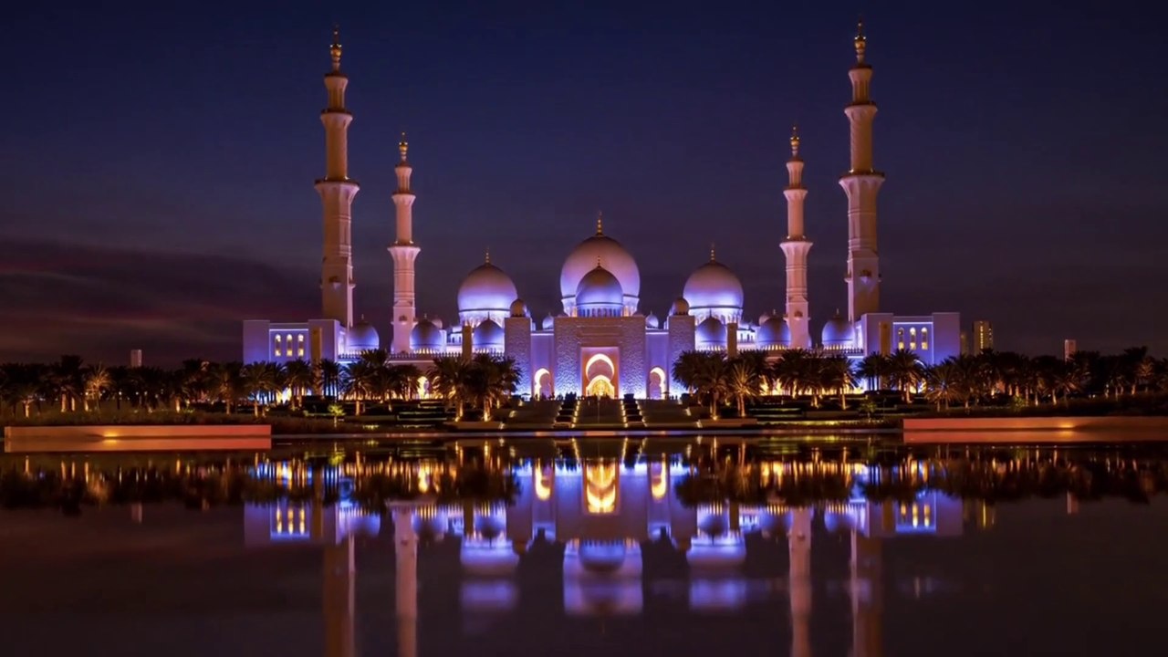 Copyright Free Islamic Mosque Time Lapse Background Video