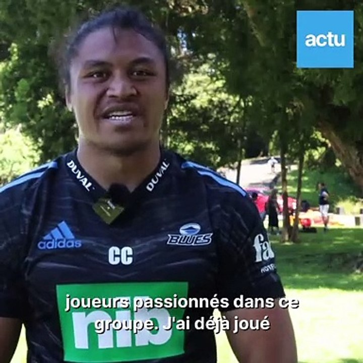 Rugby. Interview Caleb Clarke (All Blacks)