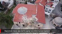 Depremde hasar alan tarihi yapılar için bilim kurulu toplandı