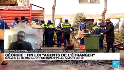 Manifestations en Géorgie : "c’est une opposition de toute la société"