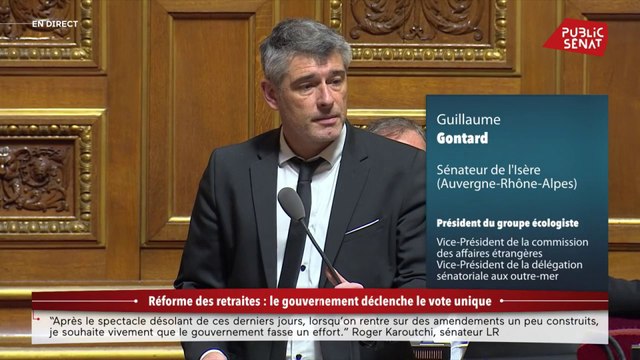 Retraites: la majorité sénatoriale est devenue le toutou du gouvernement