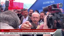 Millet İttifakı 13. Cumhurbaşkanı adayı Kemal Kılıçdaroğlu çadırkentte depremzedelerle buluştu | Haber: Remzi Budancir