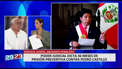 Ghersi sobre Geiner Alvarado: "No se habría acogido a la colaboración eficaz, pero estaría pensando en la confesión sincera"