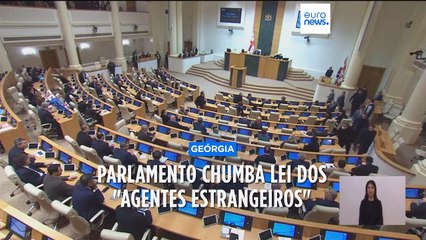 Parlamento da Geórgia chumba lei dos "Agentes Estrangeiros"