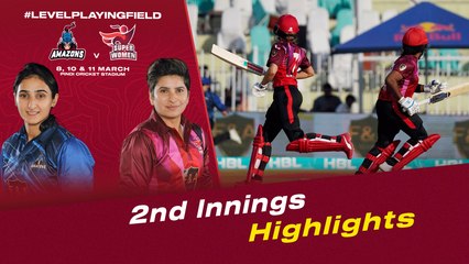 2nd Innings Highlights | Amazons vs Super Women | Match 2 | Women's League Exhibition | PCB | MI2T