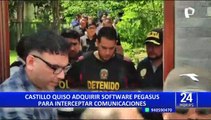 Pedro Castillo quiso adquirir sofisticado software 'Pegasus' para interceptar comunicaciones, reveló 'El Español'