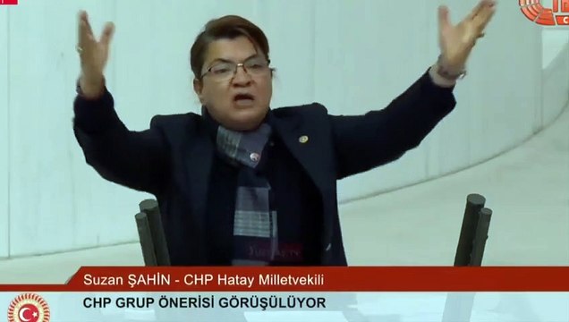 Suzan Şahin Meclis Kürsüsünden İsyan Etti