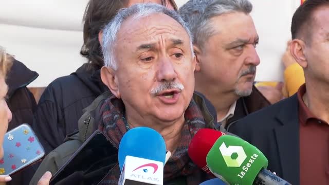 Álvarez (UGT) dice que suena bien la propuesta de reforma del sistema de pensiones que hoy les comunicará el Gobierno