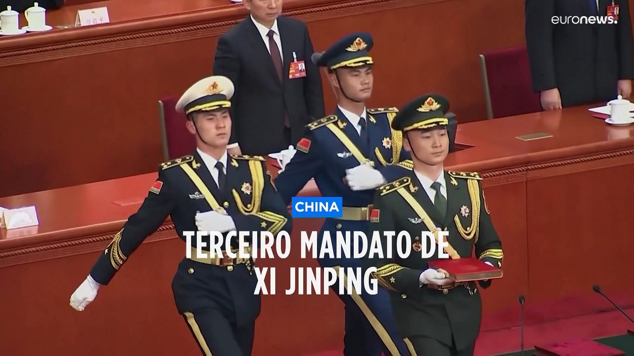 Xi Jinping é eleito por unanimidade para terceiro mandato