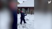 Boy, 6, knocks himself out with his own snowball