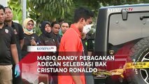 Mario Dandy Peragakan Adegan Selebrasi Bak Cristiano Ronaldo