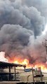 SURAT VIDEO/ डाइंग मिल में भीषण आग, दो किमी तक दिखाई दिया धुंआ