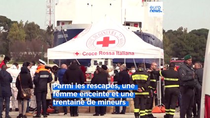 Une organisation humanitaire débarque avec 105 migrants en Italie