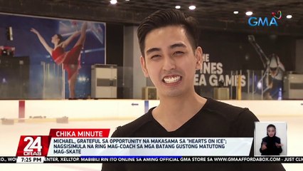 Asian figure skating champion at 2-time Olympian Michael Martinez, magpapa-wow sa "Hearts on Ice"| 24 Oras