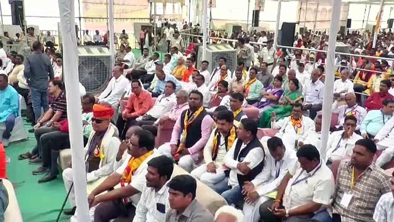 भूपेश बघेल शामिल हुये यादव महासभा के शताब्दी समारोह में