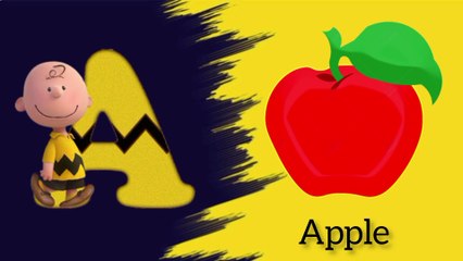 a for apple b for ball alphabet a to z - a to z reading - abc kids video