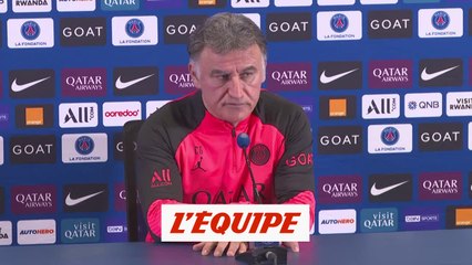 Galtier : « Se battre jusqu'au bout » - Foot - L1 - PSG