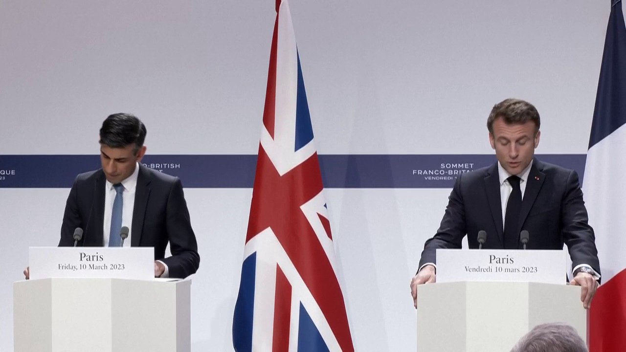 Emmanuel Macron à Rishi Sunak: "Nous avons une histoire qui nous lie"