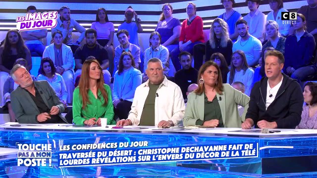 Matthieu Delormeau balance sur Christophe Dechavanne dans TPMP le jeudi 9 mars 2023 sur C8