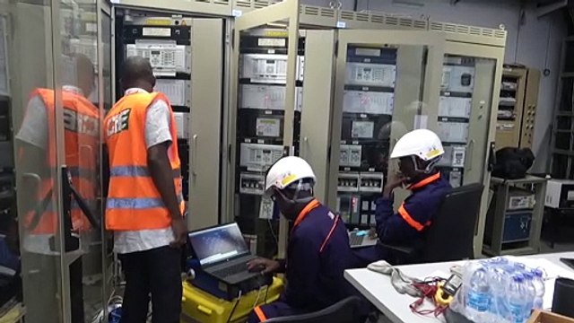 Les perturbations d'électricités dues aux réglages sont achevées