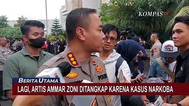 Kembali Tersandung Kasus Narkoba, Ammar Zoni Ditangkap di Rumahnya!