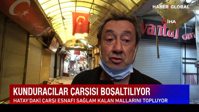Kunduracılar Çarşısı boşaltılıyor! Esnafı sağlam kalan mallarını kurtarmaya çalışıyor