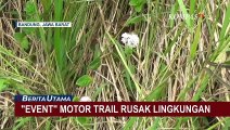 Balap Motor Trail Rusak Kebun Bunga Rawa Edelweis di Ranca Upas, Petani Murka!