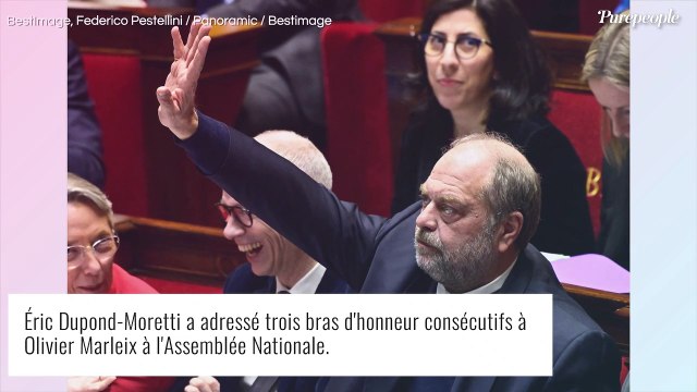 On est des êtres humains : Isabelle Boulay prend la défense d'Eric Dupond-Moretti après son geste déplacé