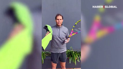 Rafael Nadal da depremzedeleri unutmadı