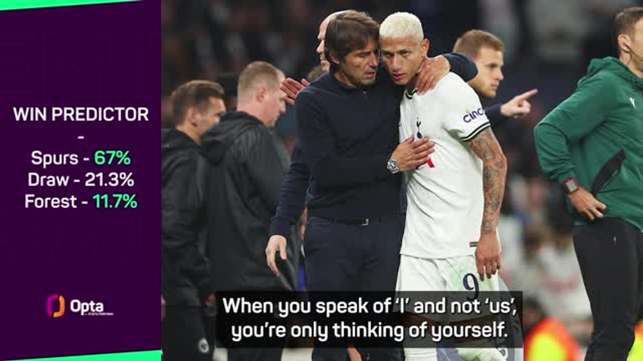Conte slams 'selfish' Richarlison