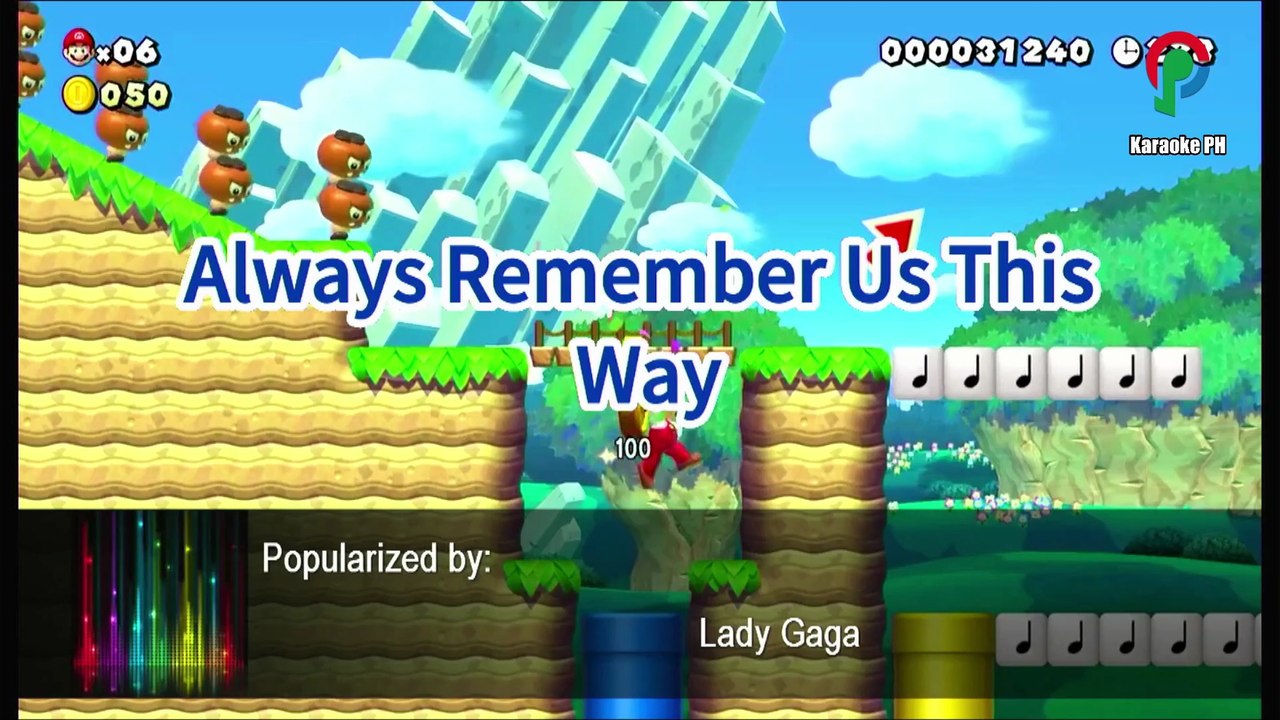 Lady Gaga Always Remember Us This Way Karaoke PH