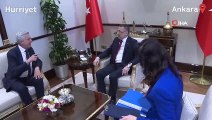 Cumhurbaşkanı Yardımcısı Oktay, BM Mülteciler Yüksek Komiseri Grandi ile bir araya geldi