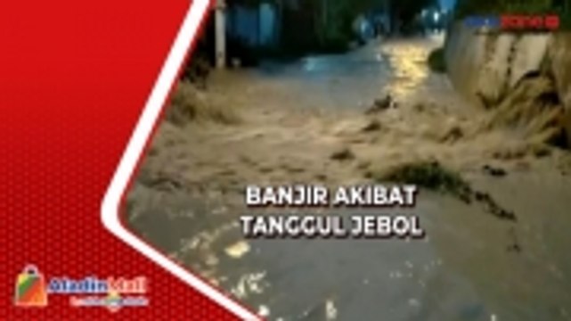 Tanggul Sungai Jebol, Belasan Rumah di Semarang Terendam Banjir