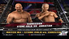 WWE SmackDown vs. Raw 2011 Stone Cold vs Christian
