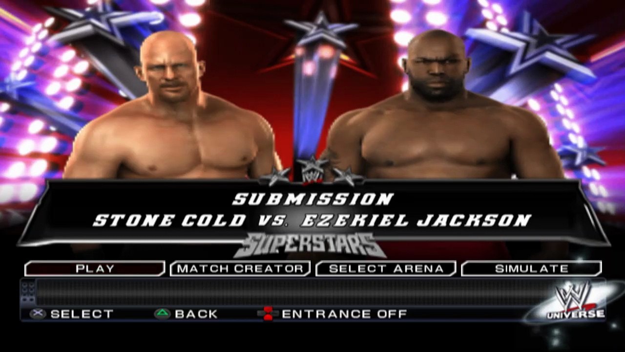 WWE SmackDown vs. Raw 2011 Stone Cold vs Ezekiel Jackson