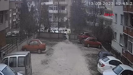 SİTE GİRİŞİNDEKİ ALÜMİNYUM MERDİVEN KORKULUĞUNU ÇALDILAR